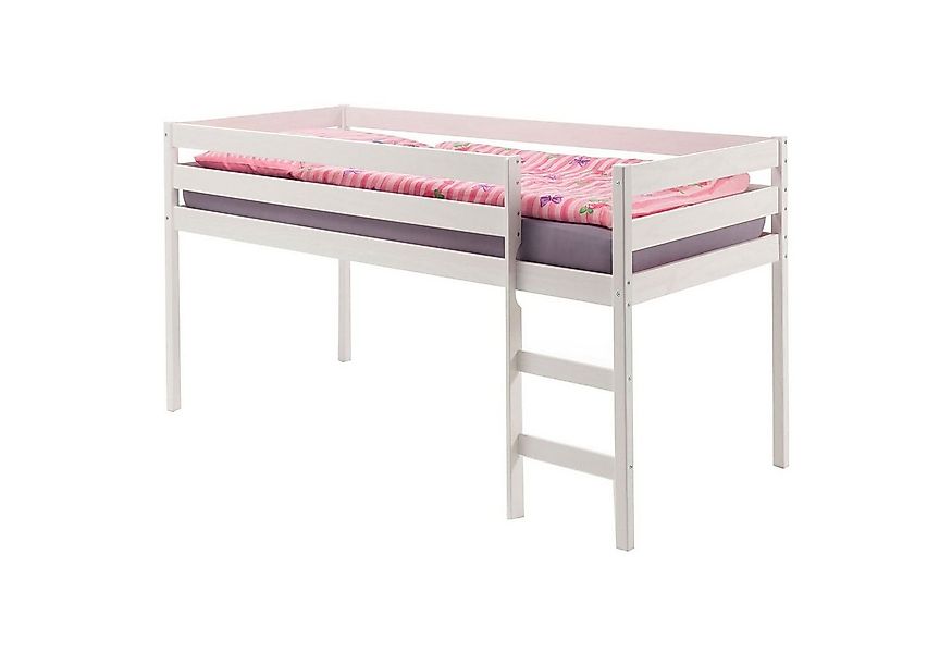 IDIMEX Hochbett ERIK Hochbett Spielbett Kinderbett Bett m. Leiter Kiefer ma günstig online kaufen