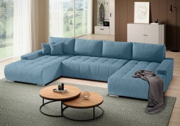 Beautysofa Ecksofa mit Bettkasten DRACO U, günstig online kaufen