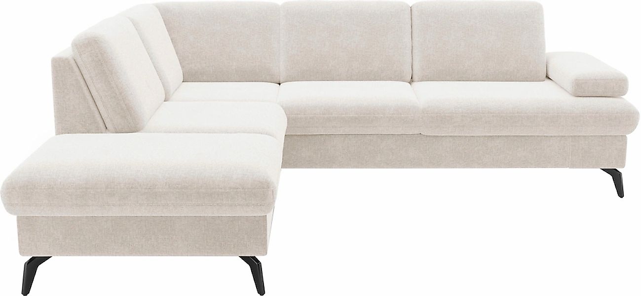 sit&more Ecksofa »Morris Jubi L-Form«, inkl. Armteilfunktion und 1 Zierkiss günstig online kaufen