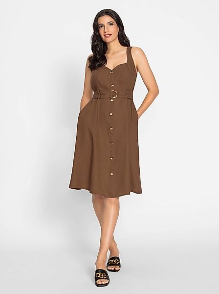heine Etuikleid Leinenkleid günstig online kaufen