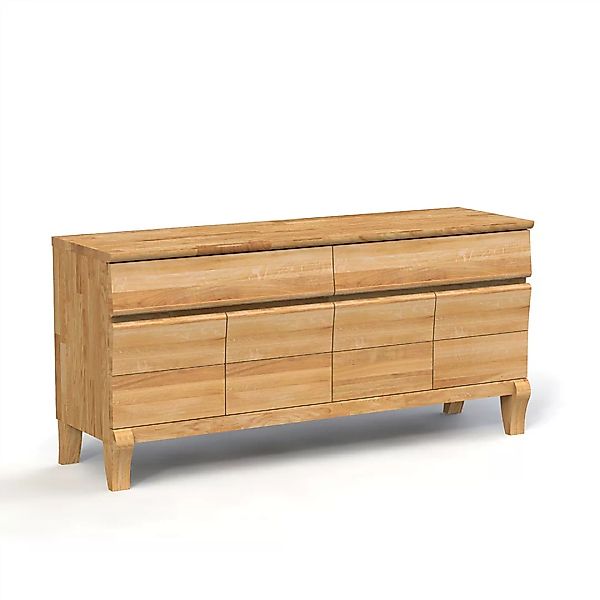 Sideboard BONA 4-T 2-Sk Holz massiv günstig online kaufen