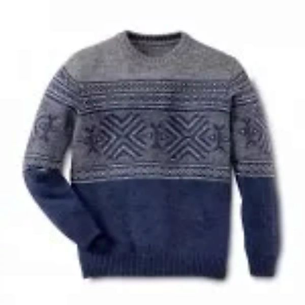 Sport. Norweger-Pullover, blau günstig online kaufen