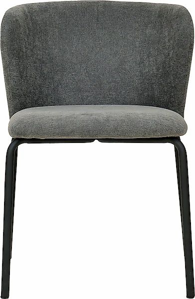 Essentials Stapelstuhl »Break« () 1 Stk.mit Bezug – dunkelgrau günstig online kaufen