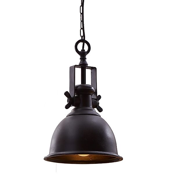 riess-ambiente Hängeleuchte INDUSTRIAL 45cm schwarz, ohne günstig online kaufen