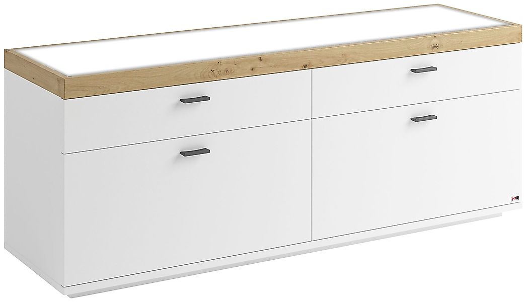 set one by Musterring Lowboard "Lancaster" In 2 Breiten erhältlich, Rahmen günstig online kaufen