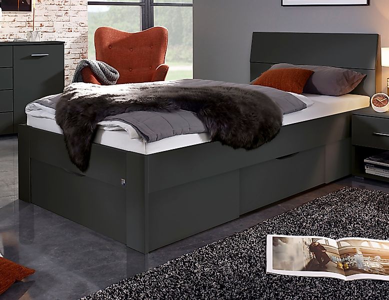 rauch Bett "Einzelbett Doppelbett Stauraum FLEXX Breiten 90/140/180 cm", Ei günstig online kaufen