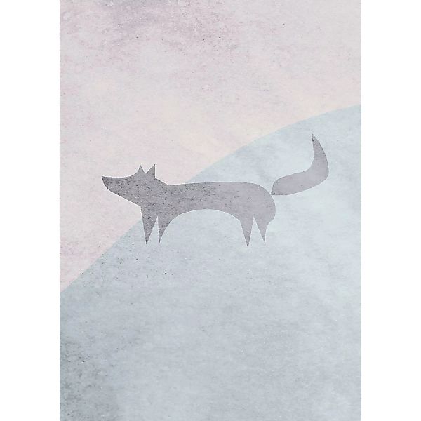 Komar Poster »Wild and Free Fox«, Tiere, (1 St.) günstig online kaufen