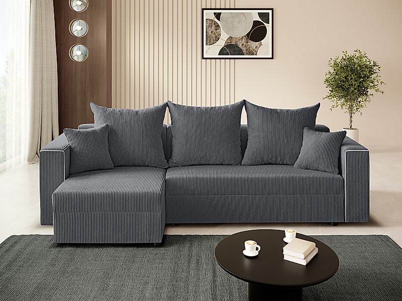 Beautysofa Ecksofa Ecksofa L Hugo – günstig online kaufen