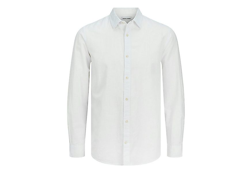 Jack & Jones Langarmhemd JJESUMMER Shirt LS SN in Leinenoptik günstig online kaufen