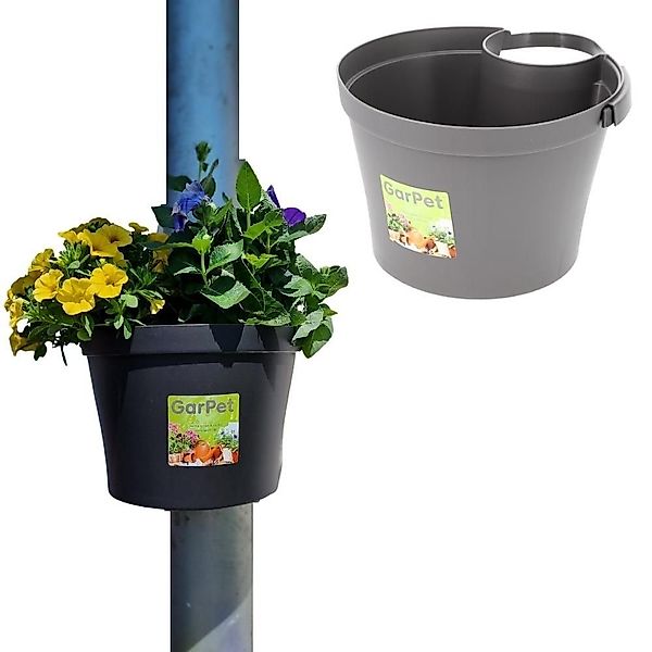 GarPet Blumentopf Blumentopf Regenrohr Regenrinne Fallrohr günstig online kaufen