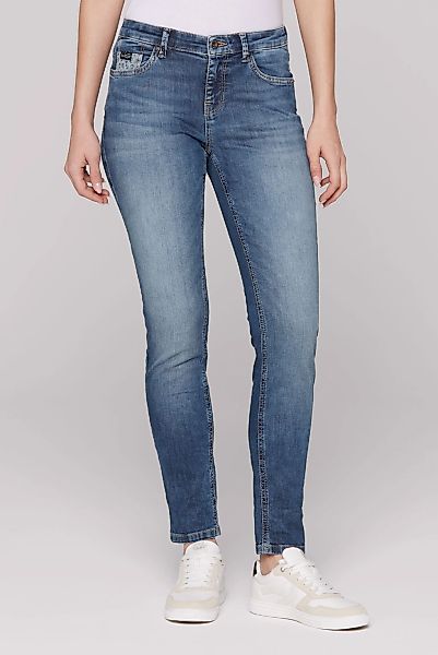 SOCCX Slim-fit-Jeans mit normaler Leibhöhe günstig online kaufen