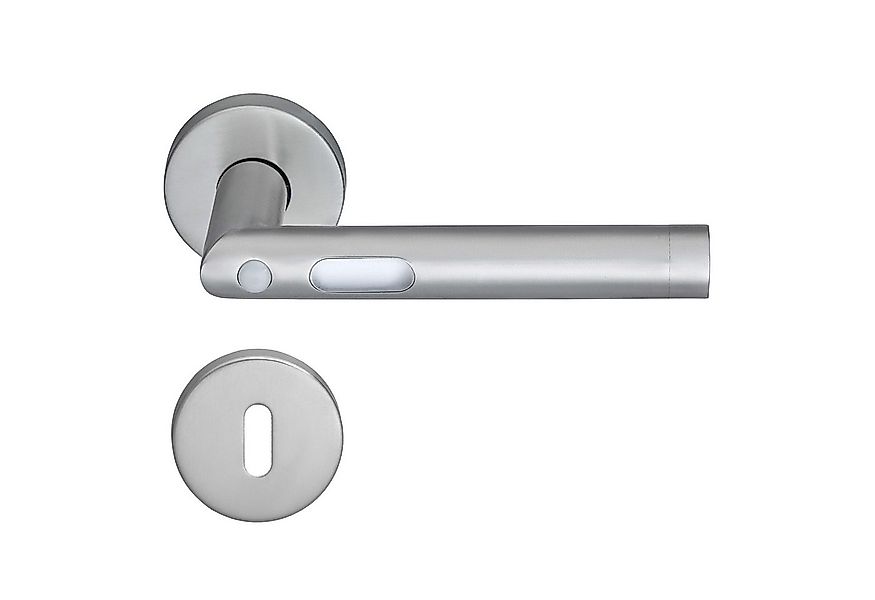 MeinTürgriff Drückergarnitur Orbit Edelstahl LED Türgriff für Innentüren Ro günstig online kaufen