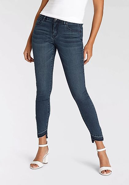 Arizona Skinny-fit-Jeans Mit Kontrastsaum günstig online kaufen