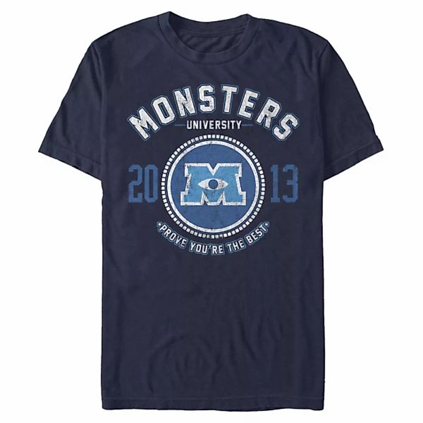 Pixar - Monster - Logo Badge - Männer T-Shirt günstig online kaufen