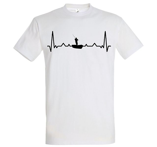 Youth Designz T-Shirt Heartbeat Angeln Herren günstig online kaufen