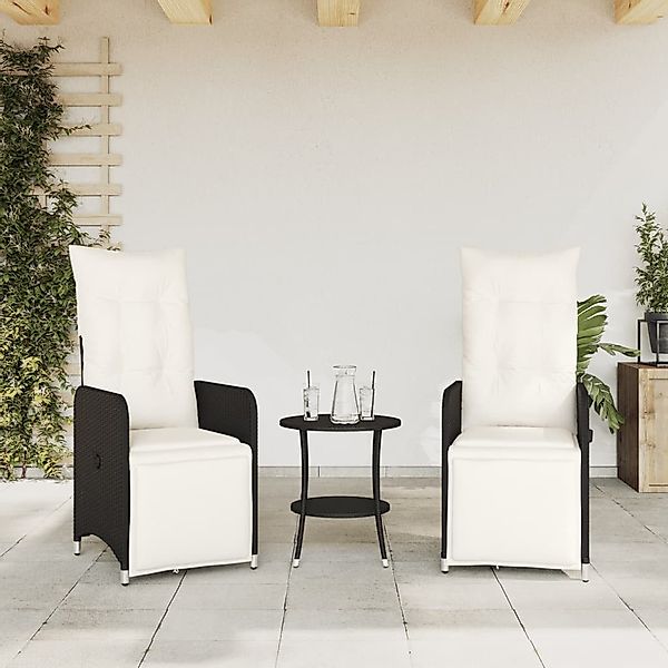 vidaXL Gartenstuhl Outdoor-Lehnstühle 2 Stk. mit günstig online kaufen
