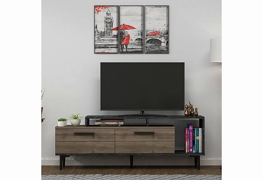 Skye Decor TV-Schrank Schränke, 54x150x31,4 cm, 100% Melaminbeschichtete Pa günstig online kaufen