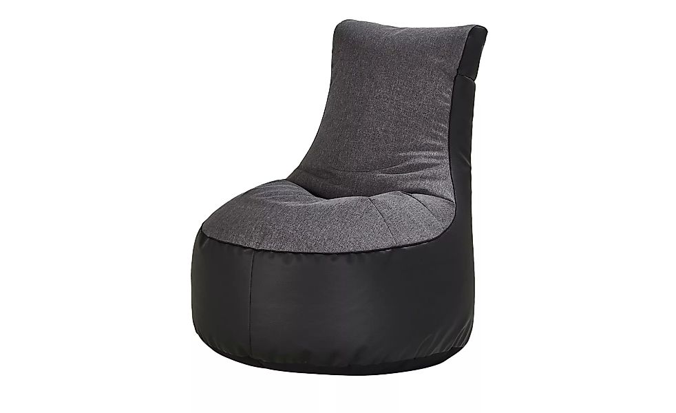 Sitzsack  Meg - grau - 80 cm - 86 cm - 95 cm - Sconto günstig online kaufen