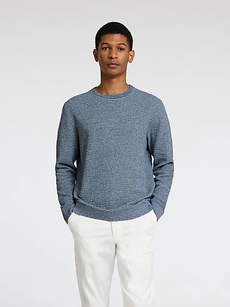 SELECTED HOMME Strickpullover "SLHROSS LS KNIT STRUCTURE CREW NECK NOOS" günstig online kaufen