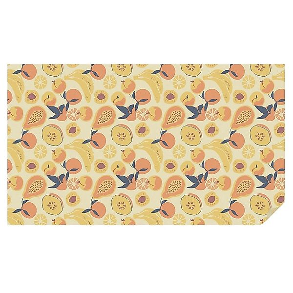 Tulup Buntglasfolie Saftige Früchte Fensterfolie Buntglas Optik 200x116 cm günstig online kaufen