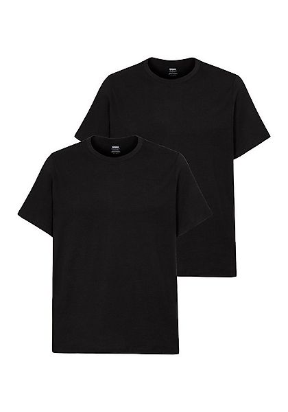 Levi's® Plus Rundhalsshirt BIG 2 PACK TEE (Packung, 2er-Pack) unifarben günstig online kaufen