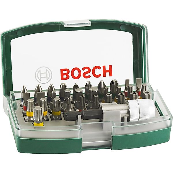 BOSCH Bit-Set Schrauberbit-Set mit Farbcodierung, 32-teilig 2607017063 günstig online kaufen