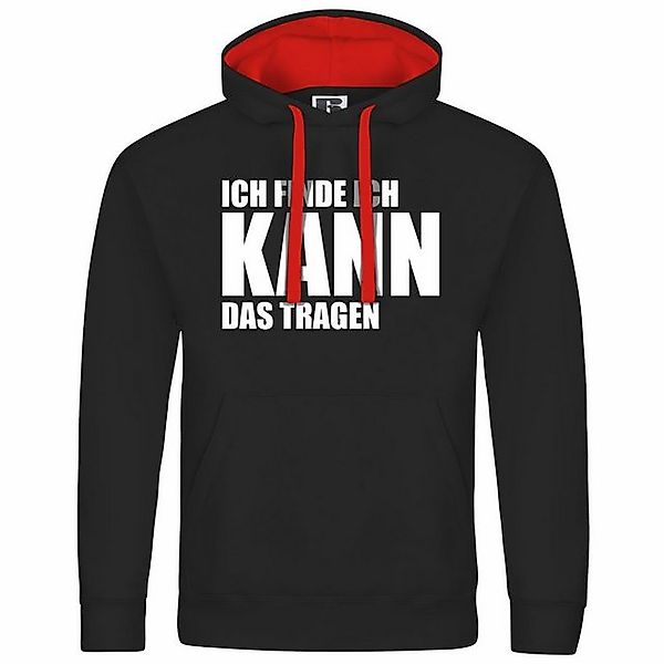 deinshirt Kapuzenpullover Herren Kapuzenpullover Ich finde ich kann das tra günstig online kaufen