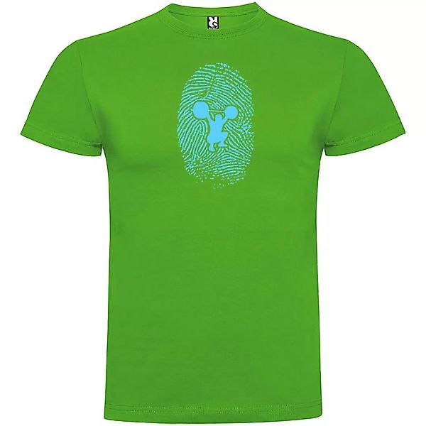 Kruskis Fitness Fingerprint Kurzärmeliges T-shirt 2XL Green günstig online kaufen