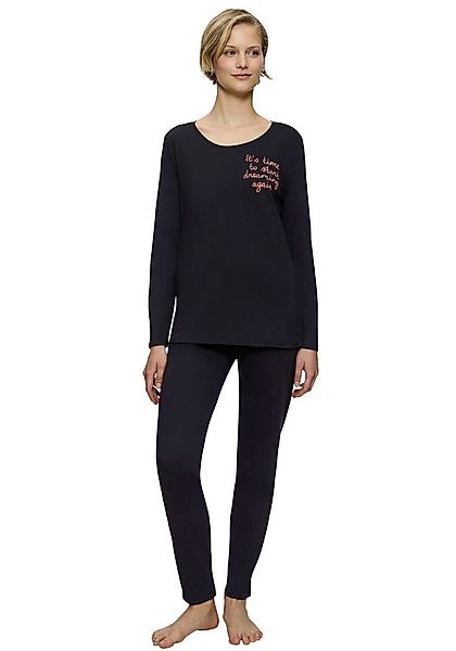 Triumph Pyjama Sets PK 03 LSL X (2 tlg) weich, langärmelig, Rundhalsausschn günstig online kaufen