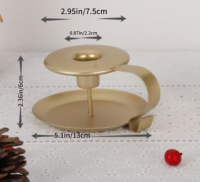 Auledio Kerzenständer Oster-Kerzenständer – Retro-Kerzenständer, 2er günstig online kaufen