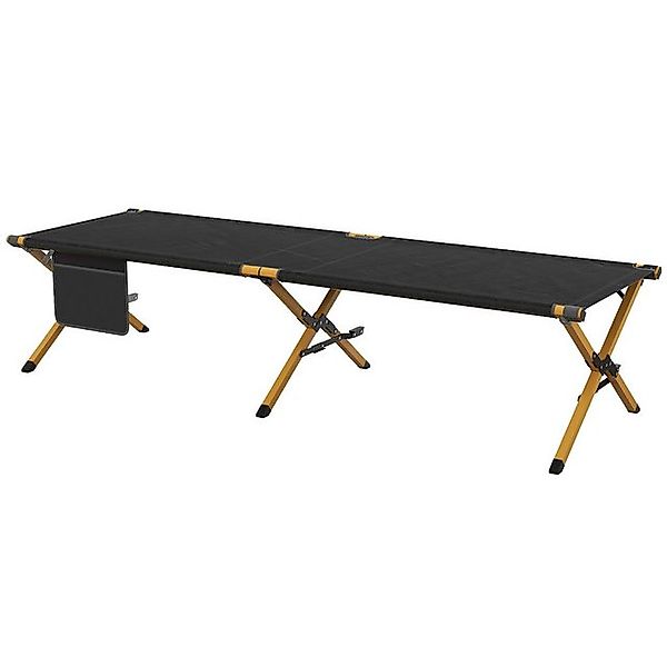 MC Star Feldbett Sonnenliege klappbarer Gartenliegestuhl mit Seitentasche R günstig online kaufen