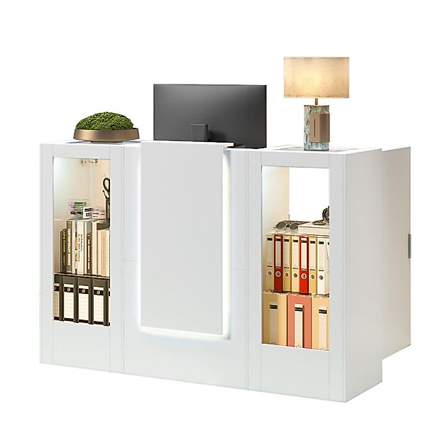 FUFU&GAGA Empfangstheke mit 2 Schränken und günstig online kaufen