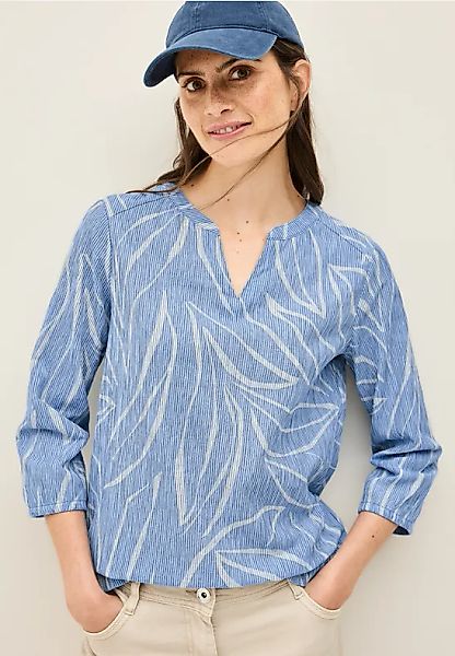 Strukturbluse mit Muster günstig online kaufen