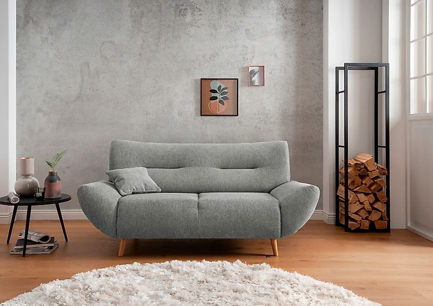 INOSIGN 2-Sitzer "Drago elegant und zeitlos, komfortabel, Holzfuß", frei im günstig online kaufen