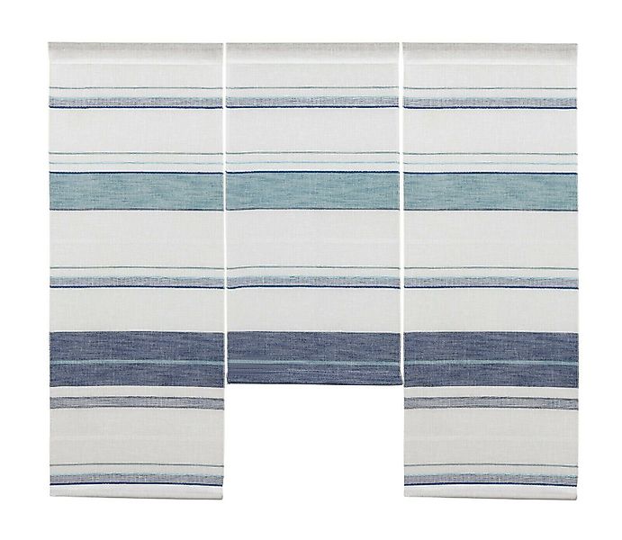 Clever-Kauf-24 Scheibengardine Design Mini Flächenvorhang Set, günstig online kaufen