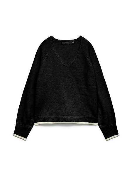 Vero Moda Strickpullover VMAQUARIUS LS V-NECK RAGLAN PULLOVER BF günstig online kaufen