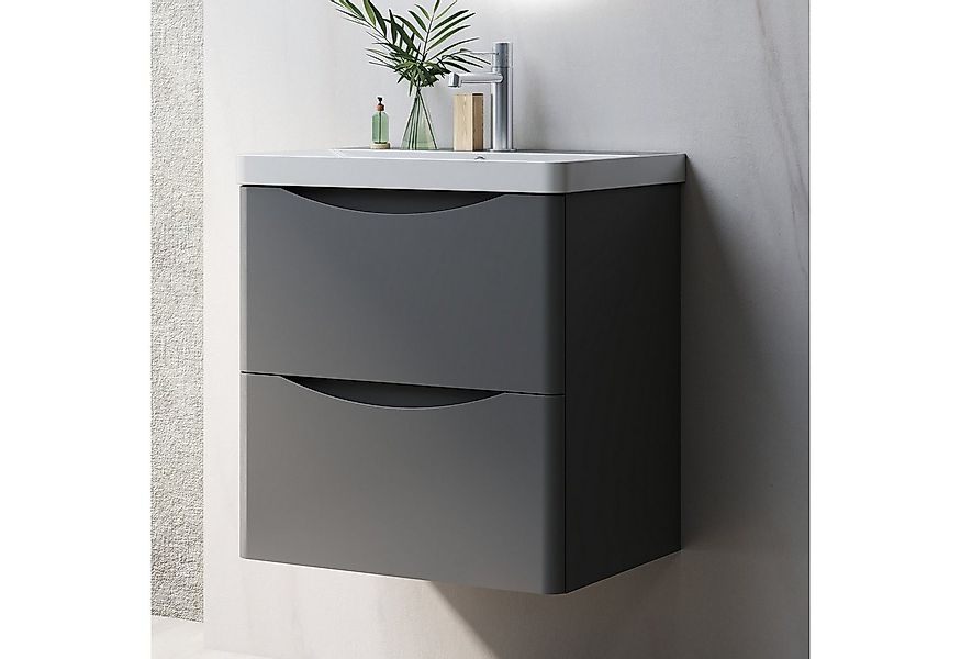 duschspa Waschtisch Waschbecken mit Unterschrank Badmöbel Set Waschtisch mi günstig online kaufen