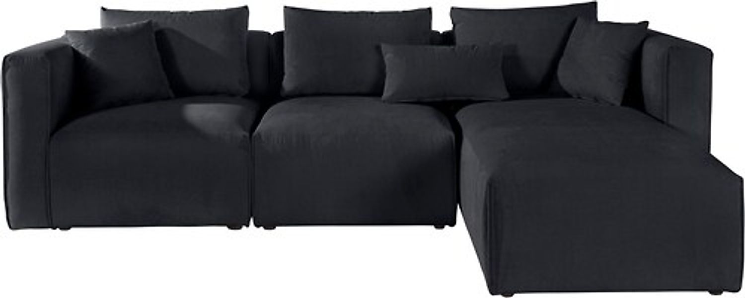 Home affaire Ecksofa »Comfine L-Form«, zusammengesetzt aus Modulen, 3 Bezug günstig online kaufen