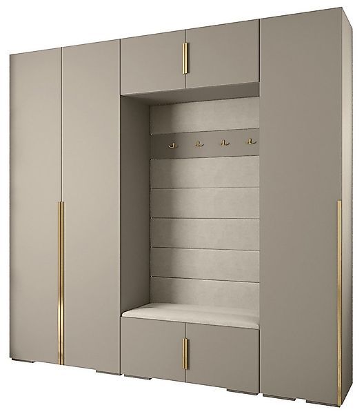 ABIKS MÖBEL Kompaktgarderobe INOVA 1 SATZ 8 Möbelset, Garderobe mit Kleider günstig online kaufen