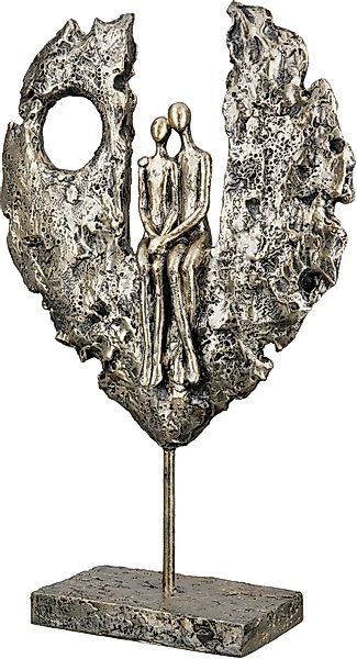 GILDE Dekofigur Skulptur Paar im Herz günstig online kaufen