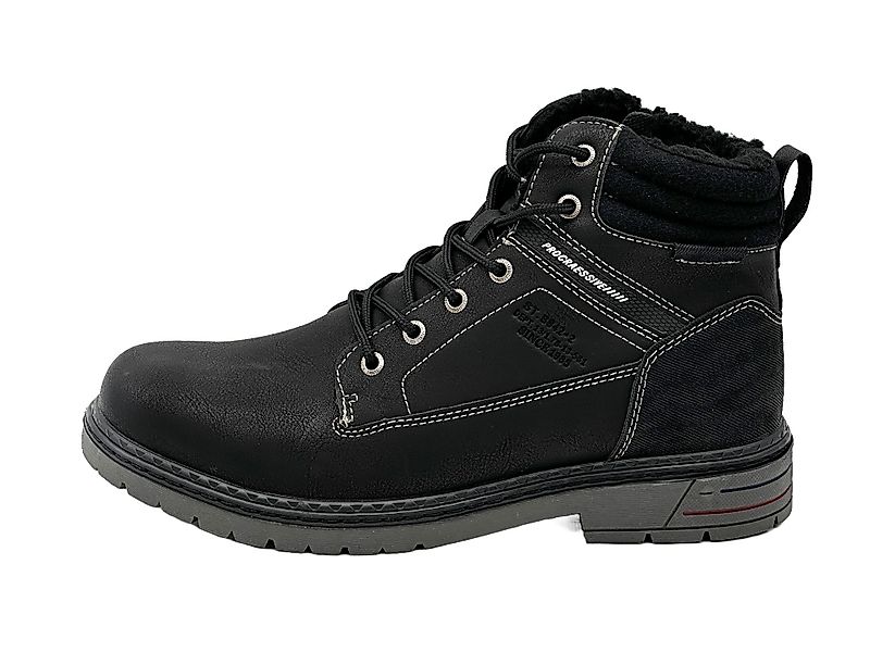 Nowaland Herren Bootsschuh Winterstiefel Schnürung & günstig online kaufen