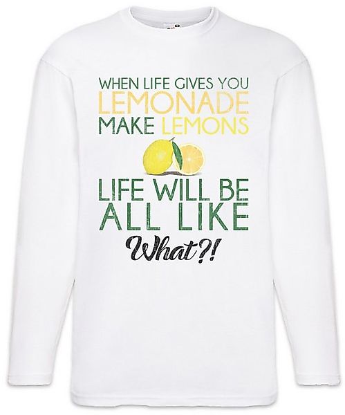 Urban Backwoods Langarmshirt When Live Gives You Lemonade Langarm T-Shirt M günstig online kaufen