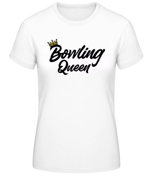 Bowling Queen · Frauen Basic T-Shirt günstig online kaufen