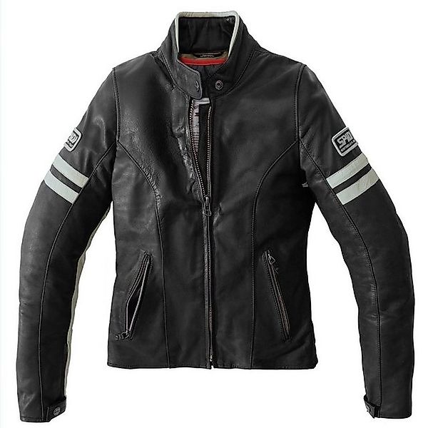 SpiDi Motorradjacke Vintage Damen Motorrad Lederjacke günstig online kaufen