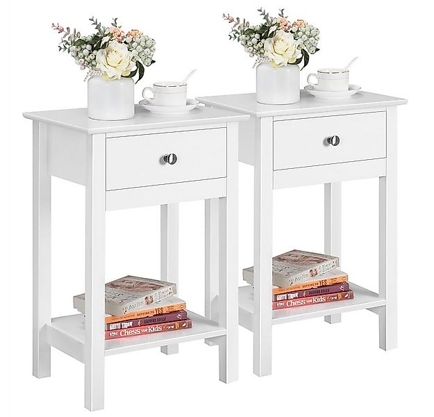 Yaheetech Nachttisch, Nachtkonsole mit Schublade und Ablage günstig online kaufen