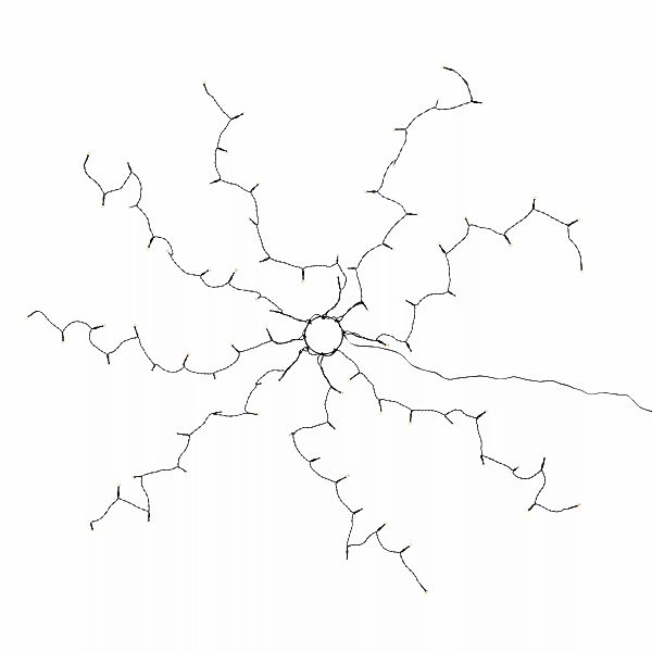 80er LED Lichterkette Sonnenschirmbeleuchtung günstig online kaufen