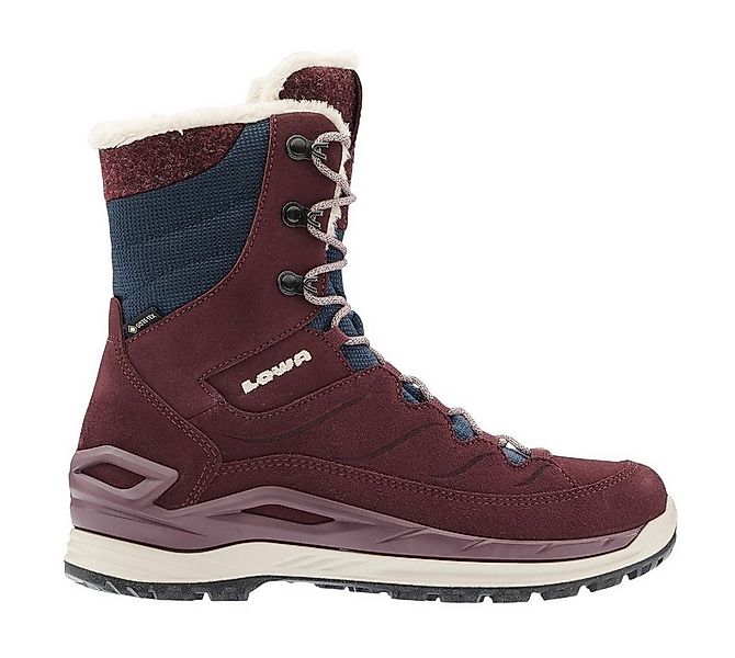 Lowa Calceta EVO GTX (Veloursleder, wasserdicht) 2025 rot/navyblau Damen Wi günstig online kaufen