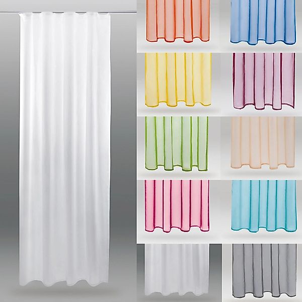 Bestlivings Gardine Noella (1 St), Kräuselband, transparent, Sichtschutz 14 günstig online kaufen