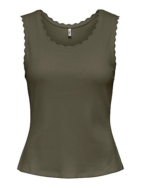 ONLY Tanktop ONLLUNI S/L TANK TOP CS JRS Baumwollmischung, regular fit, Run günstig online kaufen