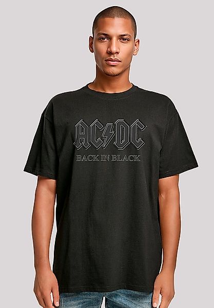 F4NT4STIC T-Shirt ACDC Back in Black Premium Qualität günstig online kaufen